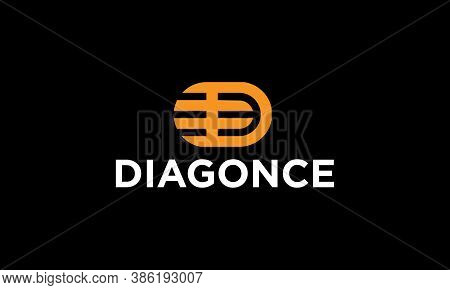 Ed Letter Logo Design Vector Logo Design