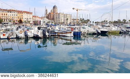 Port Of Saint Raphael, Var, South Of France