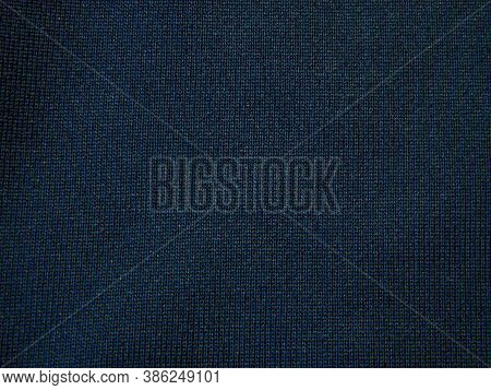 Blue Color Cotton Fabric Texture For Clothing