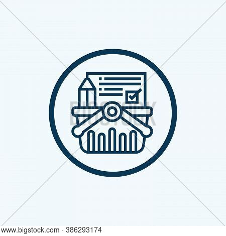 Wish List Icon Line Vector Photo Free Trial Bigstock