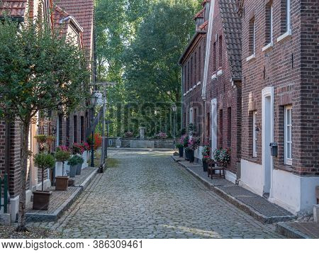 the village of krudenburg at the river lippe
