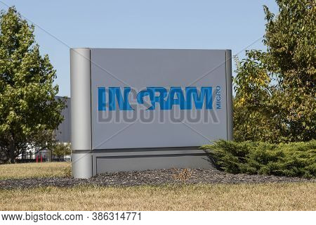 Plainfield - Circa September 2020: Ingram Micro Mobility Warehouse. Ingram Micro Resells It Products