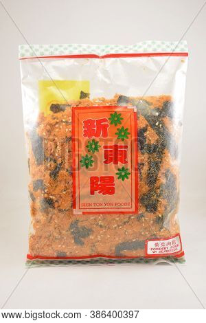 Manila, Ph - Sept 10 - Shin Ton Yon Powdery Pork With Seaweeds Pack On September 10, 2020 In Manila,