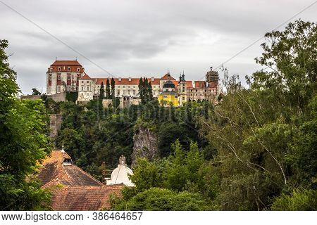 The Castle Vranov Nad Dyji In The Czech Republic, Vranov Dam, Dyje