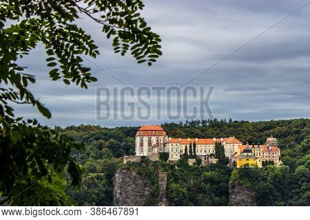 The Castle Vranov Nad Dyji In The Czech Republic, Vranov Dam, Dyje