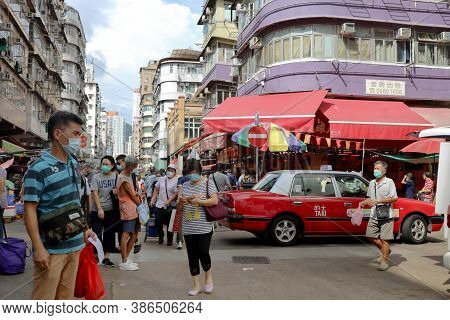 26 Aug 2020 Lifestyle At Apliu Market Street, Sham Shui Po, H.k.