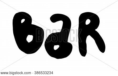 Hand Drawn Bar Text. Vector & Photo (Free Trial) | Bigstock