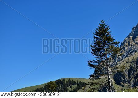 Rural Scenery From Unterwasser Around The Area Of The Mount Saentis In Switzerland 7.5.2020