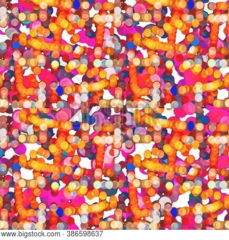 Multicolored Bubbles Pattern