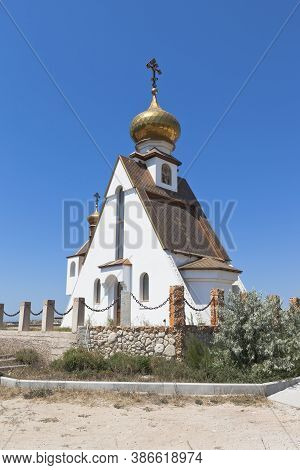 Church Of Nicholas The Wonderworker At Cape Tarkhankut, Crimea, Russia