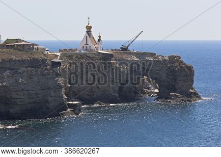 Cape Big Atlesh - A Visiting Card Of The Tarkhankut Peninsula, Crimea, Russia
