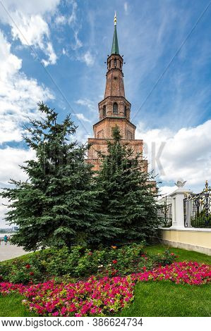 Leaning Tower Syuyumbike, Also Called The Khan's Mosque, Is Probably The Most Familiar Landmark And 