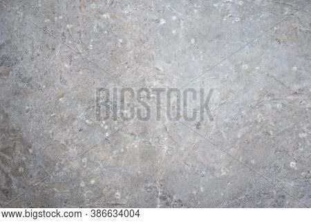 Stone Wall In Gray And Beige Tones With A Rough Texture And Cracks Close Up, Grunge Wallpaper