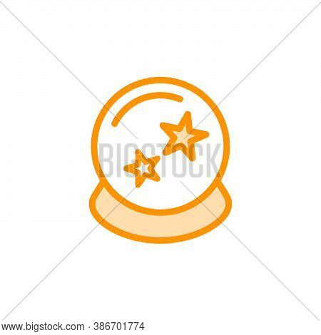 Illustration Vector Graphic Of Magic Ball Icon