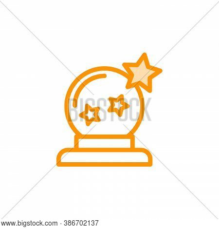 Illustration Vector Graphic Of Magic Ball Icon