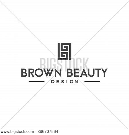 Double B Letter Lettermark Logo Bb Monogram - Typeface Type Emblem Character Trademark