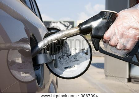 Mão Diesel de enchimento / combustível