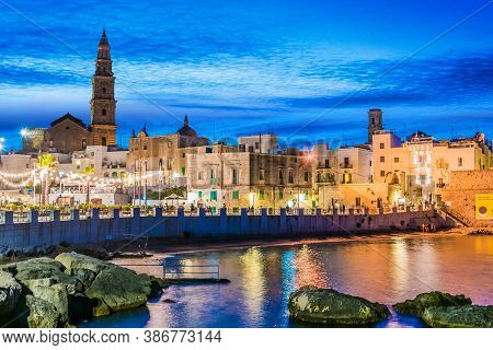 View Of Monopoli, Apulia, Italy On The Adriatic Sea
