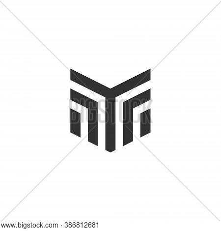 Y Letter Lettermark Logo Monogram - Typeface Type Emblem Character Trademark