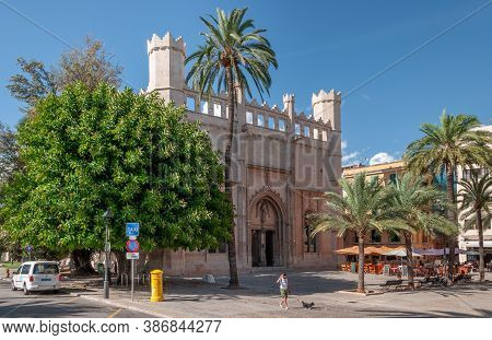 Palma De Mallorca, Balearic Islands/spain; September 2020: La Lonja In The Historical Center Of Palm