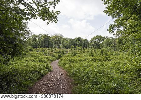 Weston-super-mare, Uk - May 22, 2011: Worlebury, An Iron Age Hillfort In Somerset, Before Much Of Th