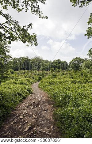 Weston-super-mare, Uk - May 22, 2011: Worlebury, An Iron Age Hillfort In Somerset, Before Much Of Th