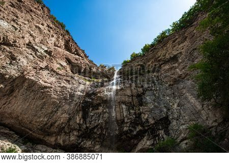 Afurja Waterfall In Quba Area, Azebaijan Republic