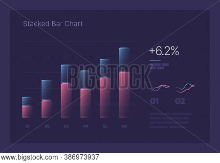 Infographic For Business Layout Template, Presentation And Finance Report.