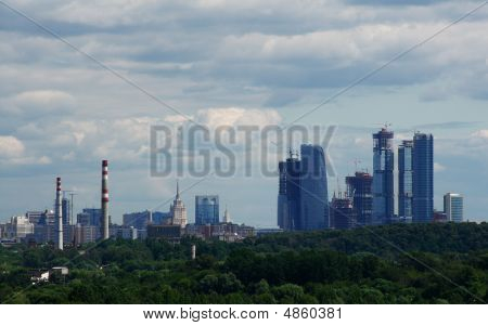 Paisaje urbano de Moscú