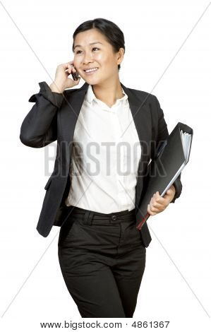 Nuori Aasian Buisiness nainen