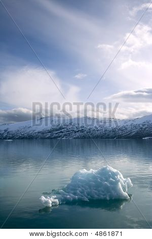 Ledovec Jostedalsbreen krajina - Norsko