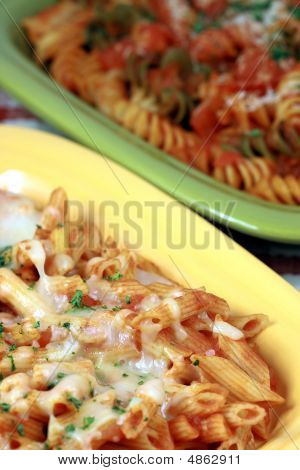 Exquisite Pasta mit frischen Tomaten-Sauce
