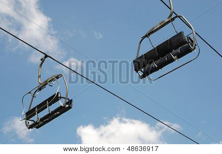 Empty Chair Lift