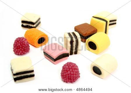 Dulces de frutas en forma de varios rollos de Color 3
