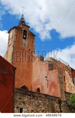 Wieś Roussillon, Francja