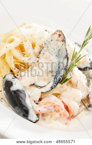 Паста с морепродуктами 