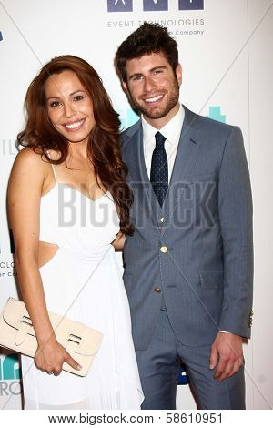 Jordan Wall and guest at the 4th Annual Thirst Gala, Beverly Hilton Hotel, Beverly Hills, CA 06-25-13