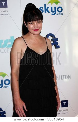 Pauley Perrette at the 4th Annual Thirst Gala, Beverly Hilton Hotel, Beverly Hills, CA 06-25-13