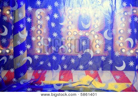 Circo concetto metafora ricreazione Clown attrezzature
