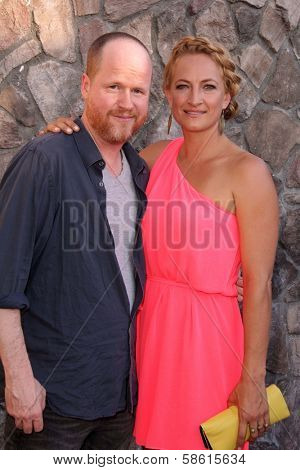Joss Whedon and Zoe Bell at the 39th Annual Saturn Awards, The Castaway, Burbank, CA 06-26-13