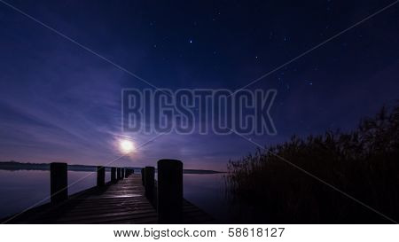 Moonrise Jetty