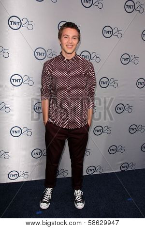 Connor Jessup at the TNT 25th Anniversary Party, Beverly Hilton Hotel, Beverly Hills, CA 07-24-13