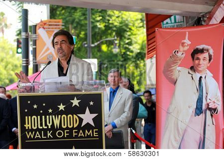 Joe Mantegna at the Peter Falk Star on the Hollywood Walk of Fame Ceremony, Hollywood, CA 07-25-13