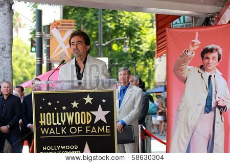 Joe Mantegna at the Peter Falk Star on the Hollywood Walk of Fame Ceremony, Hollywood, CA 07-25-13