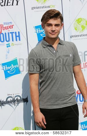 Garrett Clayton at Variety's Power of Youth, Universal Studios, Universal City, CA 07-27-13