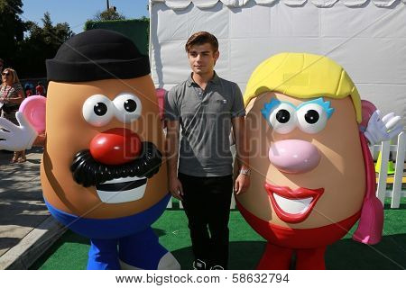 Garrett Clayton at Variety's Power of Youth, Universal Studios, Universal City, CA 07-27-13