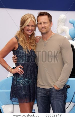 Nancy O'Dell and Keith Zubulevich at the 