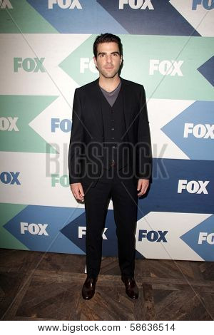 Zachary Quinto at the Fox All-Star Summer 2013 TCA Party, Soho House, West Hollywood, CA 08-01-13