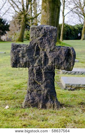 German Cemetery Friedhof In Flanders Fields Menen Belgium