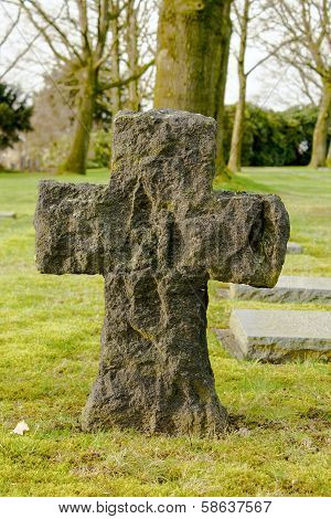 German Cemetery Friedhof In Flanders Fields Menen Belgium